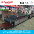 Automatic cardboard industrial flute laminating machine